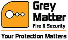 Grey Matter Fire Security Logo